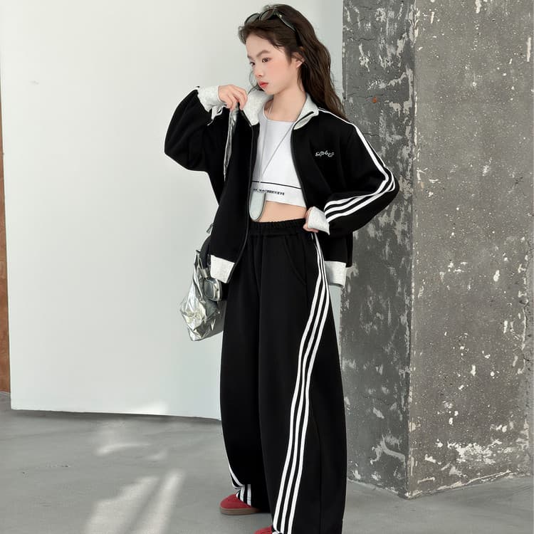 BOBBY ABLEY Черный Kids Повседневные спортивные костюмы Наборы - изображение 5