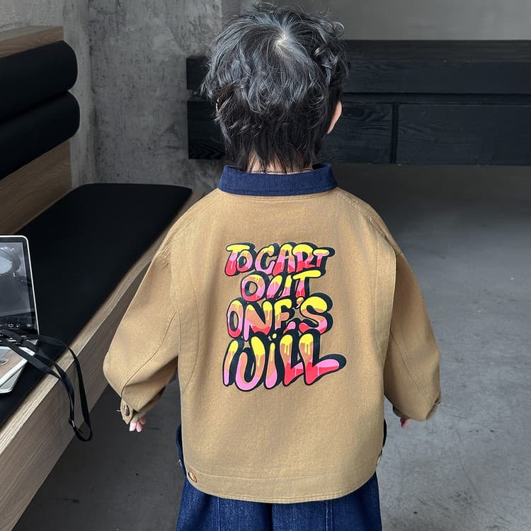 BOBBY ABLEY Хаки Детские дошкольные топы - изображение 2