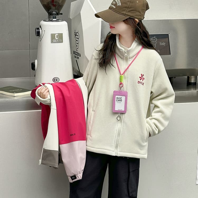 BOBBY ABLEY Розовый 3-в-1 (Подкладка + Пальто) Школьная Туристическая Одежда - изображение 5