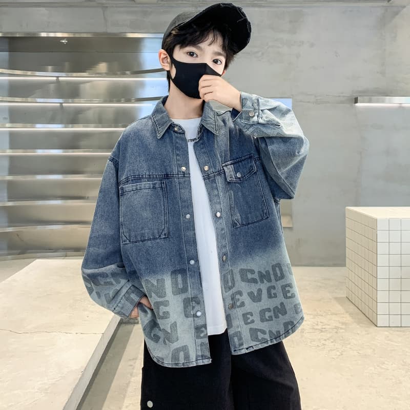 BOBBY ABLEY Детские джинсовые рубашки - изображение 2