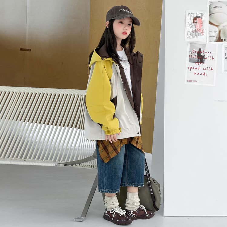 BOBBY ABLEY Желтый Белый и Коричневый Многоцветный Детская Туристическая Одежда - изображение 5