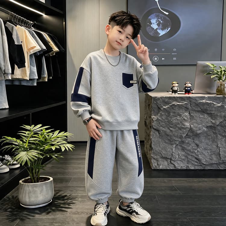 BOBBY ABLEY Предшкольные Повседневные Спортивные Костюмы Наборы - изображение 2