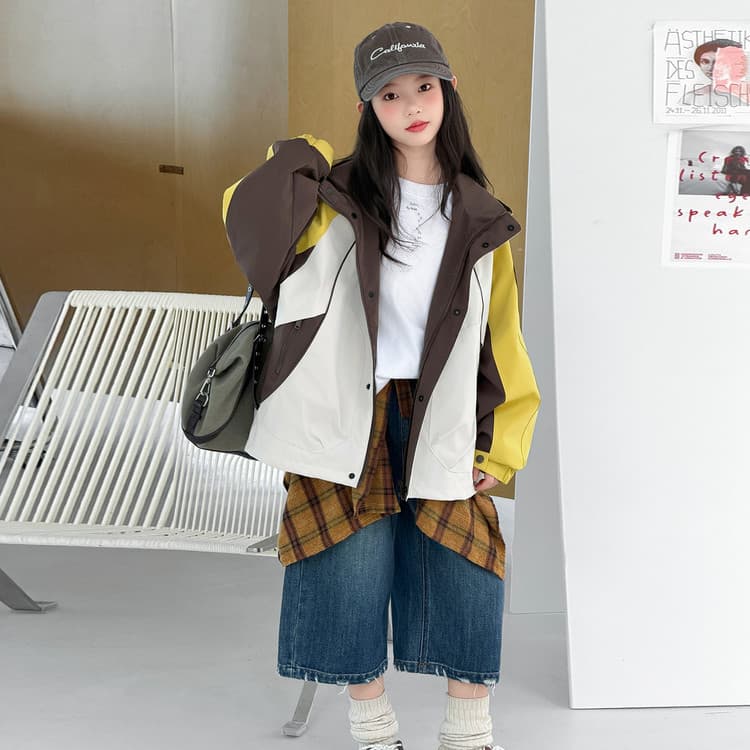 BOBBY ABLEY Желтый Белый и Коричневый Многоцветный Детская Туристическая Одежда - изображение 4