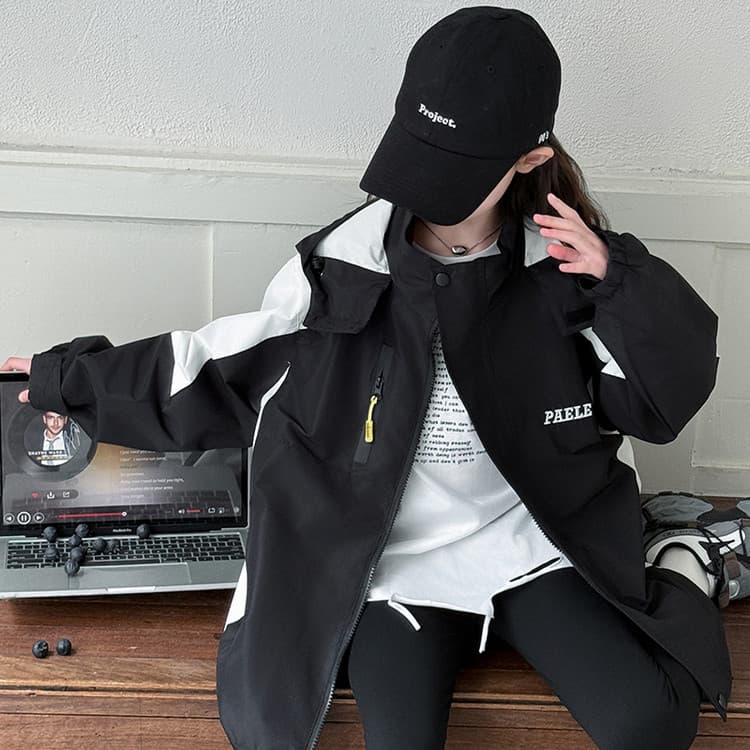 BOBBY ABLEY Черный 3-в-1 (Подкладка + Пальто) Школьная Туристическая Одежда - изображение 3