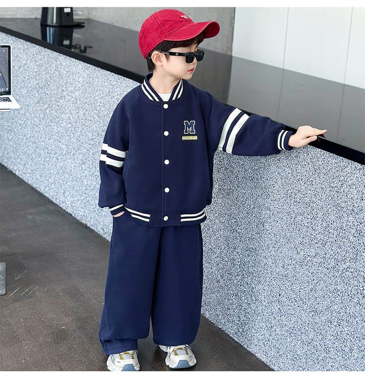 BOBBY ABLEY Темно-синий Kids Повседневные спортивные костюмы Наборы - изображение 3