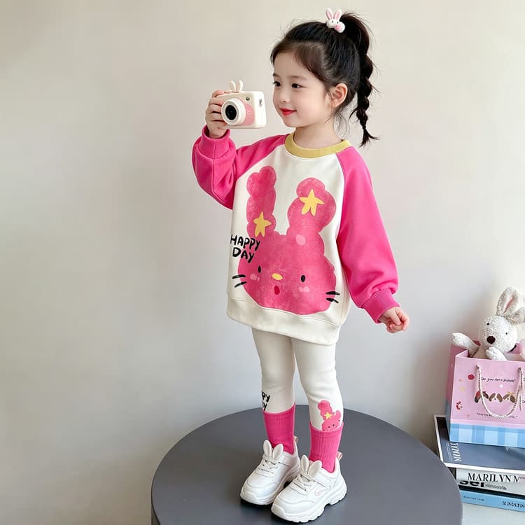 BOBBY ABLEY Розовый Kids Повседневные спортивные костюмы Наборы - изображение 5