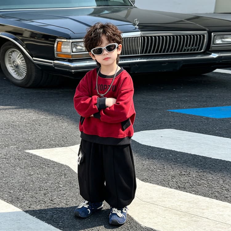 BOBBY ABLEY Красный Kids Повседневные спортивные костюмы Наборы - изображение 3