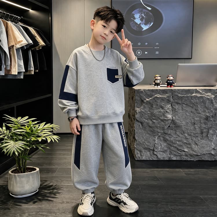 BOBBY ABLEY Предшкольные Повседневные Спортивные Костюмы Наборы - изображение 4