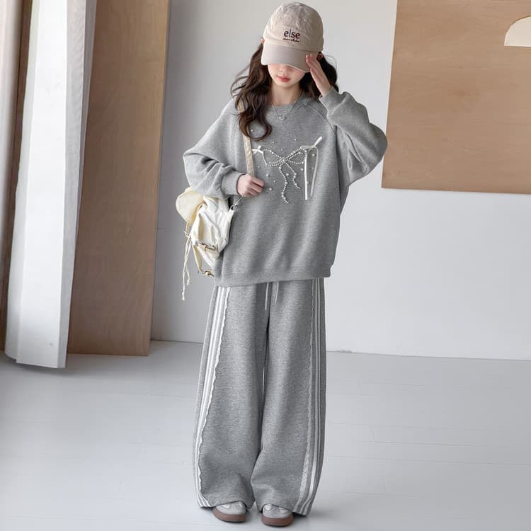 BOBBY ABLEY Серый Kids Повседневные спортивные костюмы Наборы - изображение 3