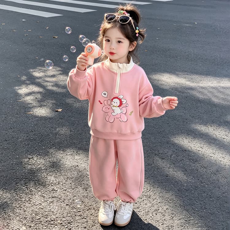 BOBBY ABLEY Розовый Kids Повседневные спортивные костюмы Наборы - изображение 3