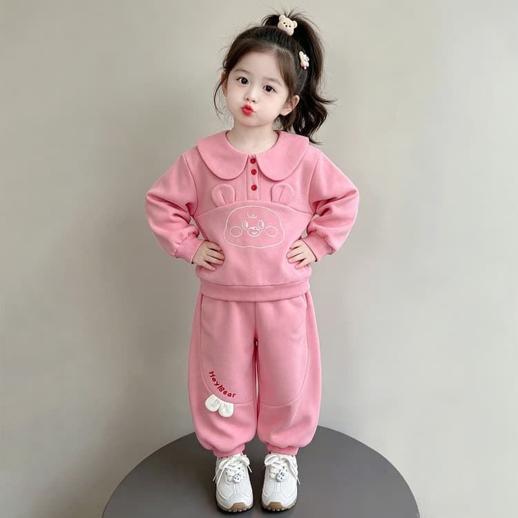 BOBBY ABLEY Розовый Kids Повседневные спортивные костюмы Наборы - изображение 3