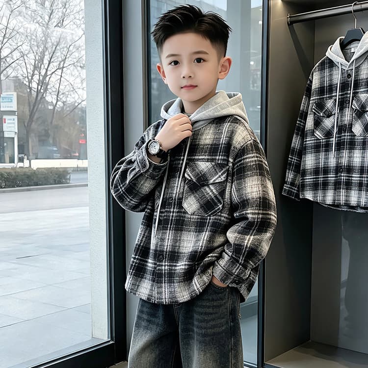BOBBY ABLEY Черный Серый Клетка Детский Сад Топы - изображение 2