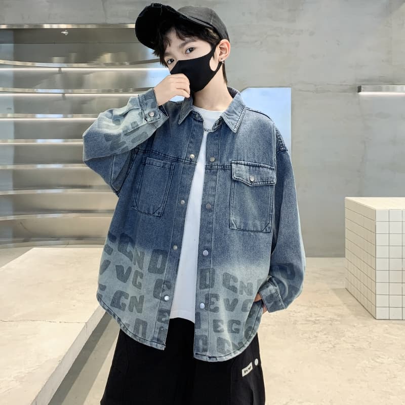 BOBBY ABLEY Детские джинсовые рубашки - изображение 5