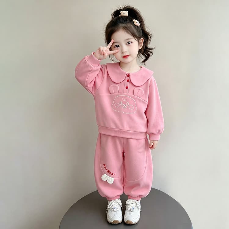 BOBBY ABLEY Розовый Kids Повседневные спортивные костюмы Наборы - изображение 5