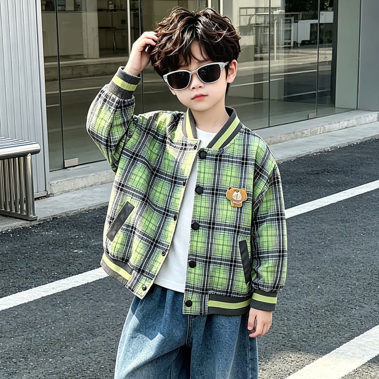 BOBBY ABLEY Цвет изображения Kids Бейсбольные куртки - изображение 3