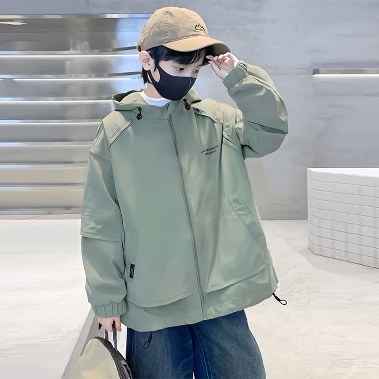 BOBBY ABLEY Зелёный Kids Туристическая одежда - изображение 2
