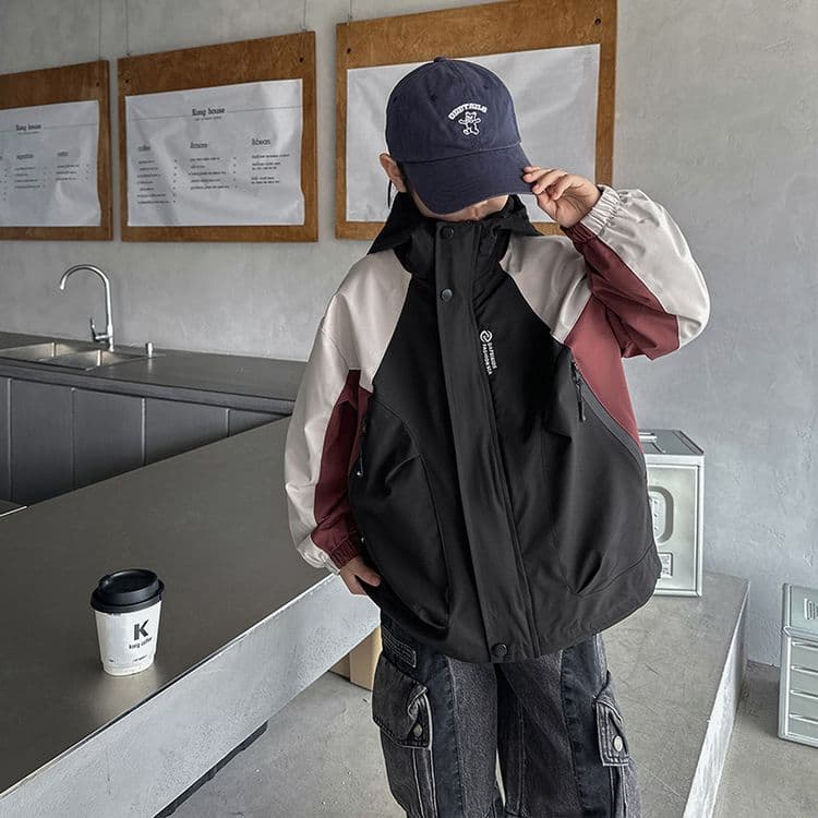 BOBBY ABLEY Черный 3-в-1 (Подкладка + Пальто) Школьная Туристическая Одежда - изображение 3