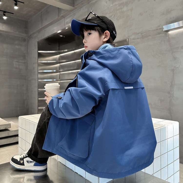BOBBY ABLEY Синий 3-в-1 (Подкладка + Пальто) Школьная Туристическая Одежда - изображение 6