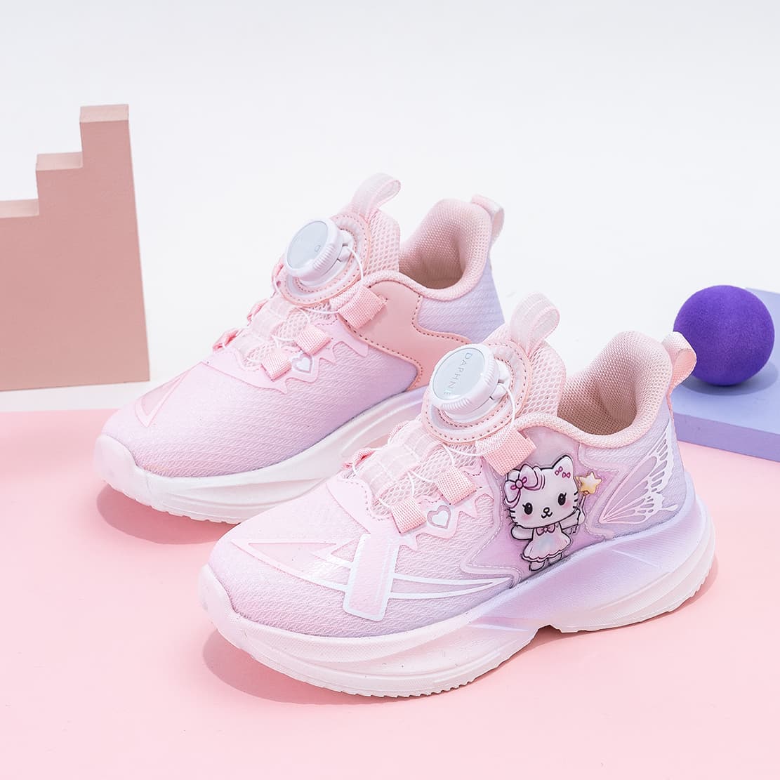 Кроссовки DAPHNE KIDS Беговые кроссовки Low Топ Kids - изображение 4