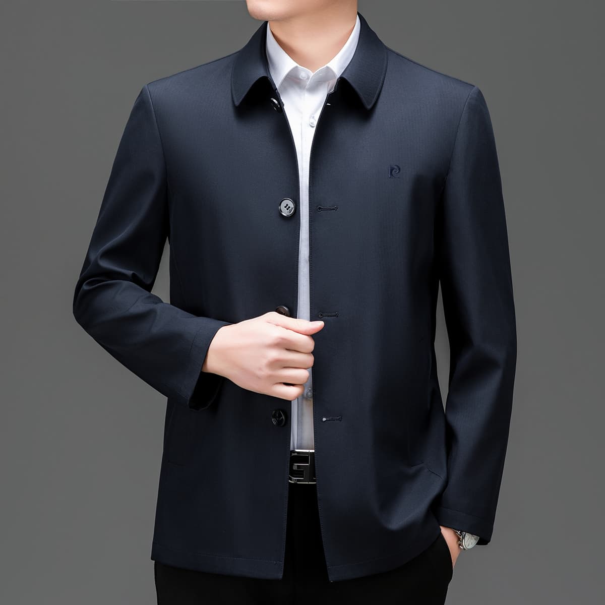 Куртка PIERRE CARDIN Циановый Мужской Куртки - изображение 4