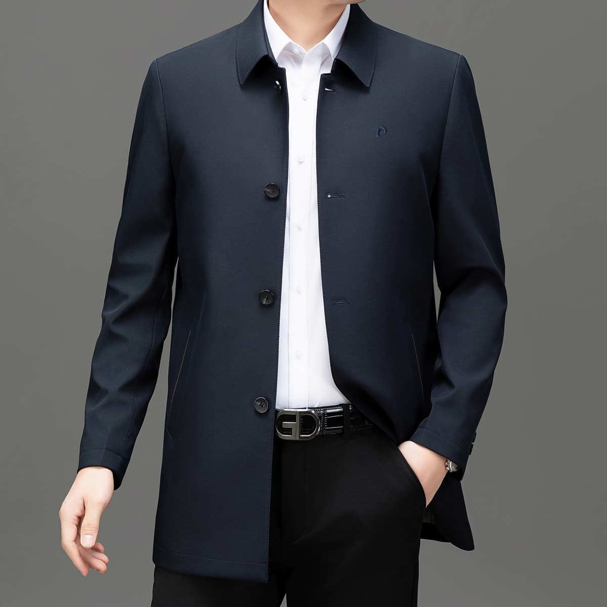 Куртка PIERRE CARDIN Циановый Мужской Куртки - изображение 2