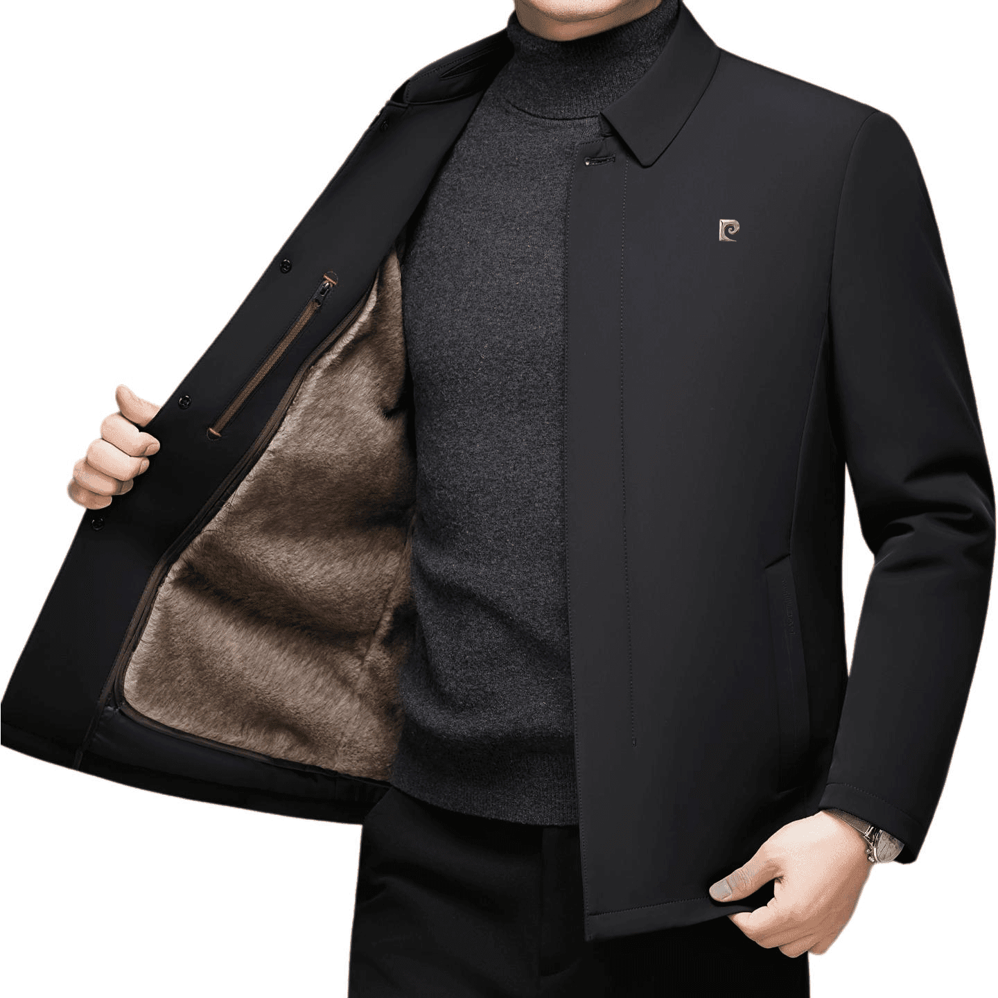 Зимняя куртка пуховик PIERRE CARDIN Мужской Куртки на синтепоне - изображение 3