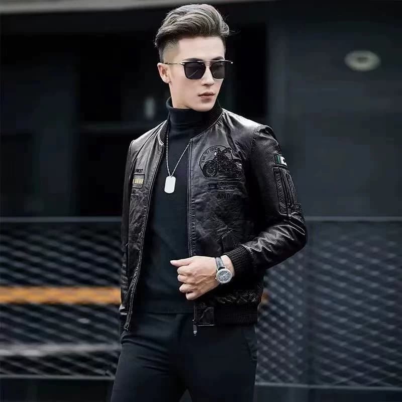 Кожаная куртки CARTELO Мужской Кожаные куртки - изображение 2
