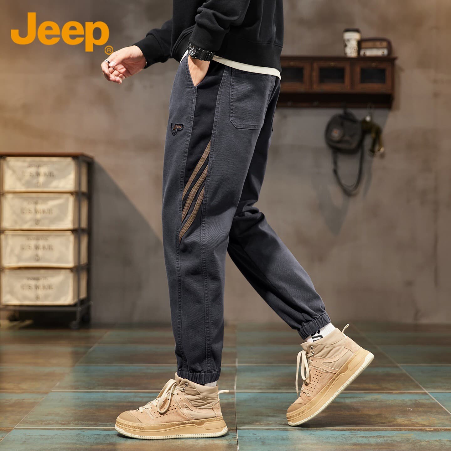 Штаны Jeep Мужские Повседневные Штаны - изображение 2