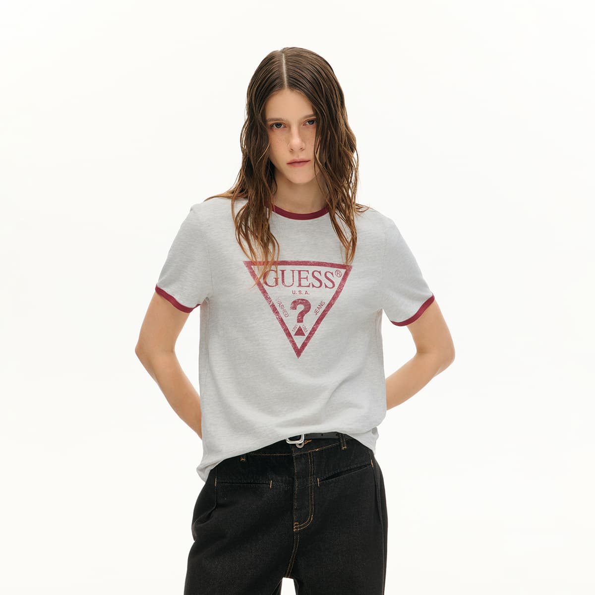 Футболка GUESS Унисекс T-рубашки - изображение 6