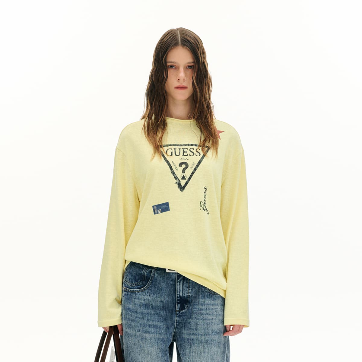 Футболка GUESS Унисекс T-рубашки - изображение 3