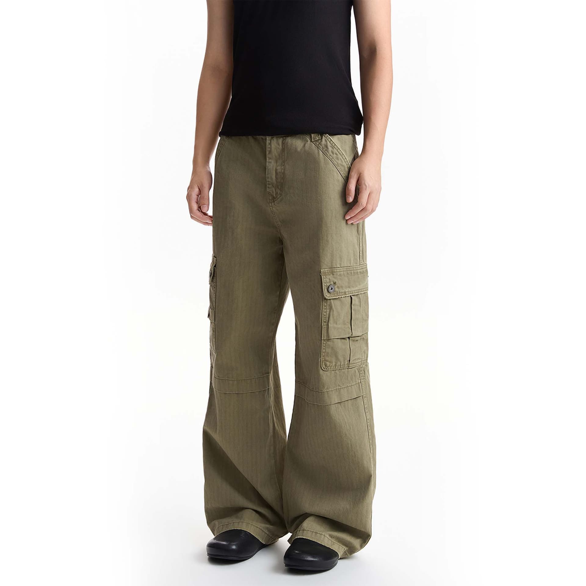 Штаны dickies Увядший зеленый Унисекс Брюки карго - изображение 4