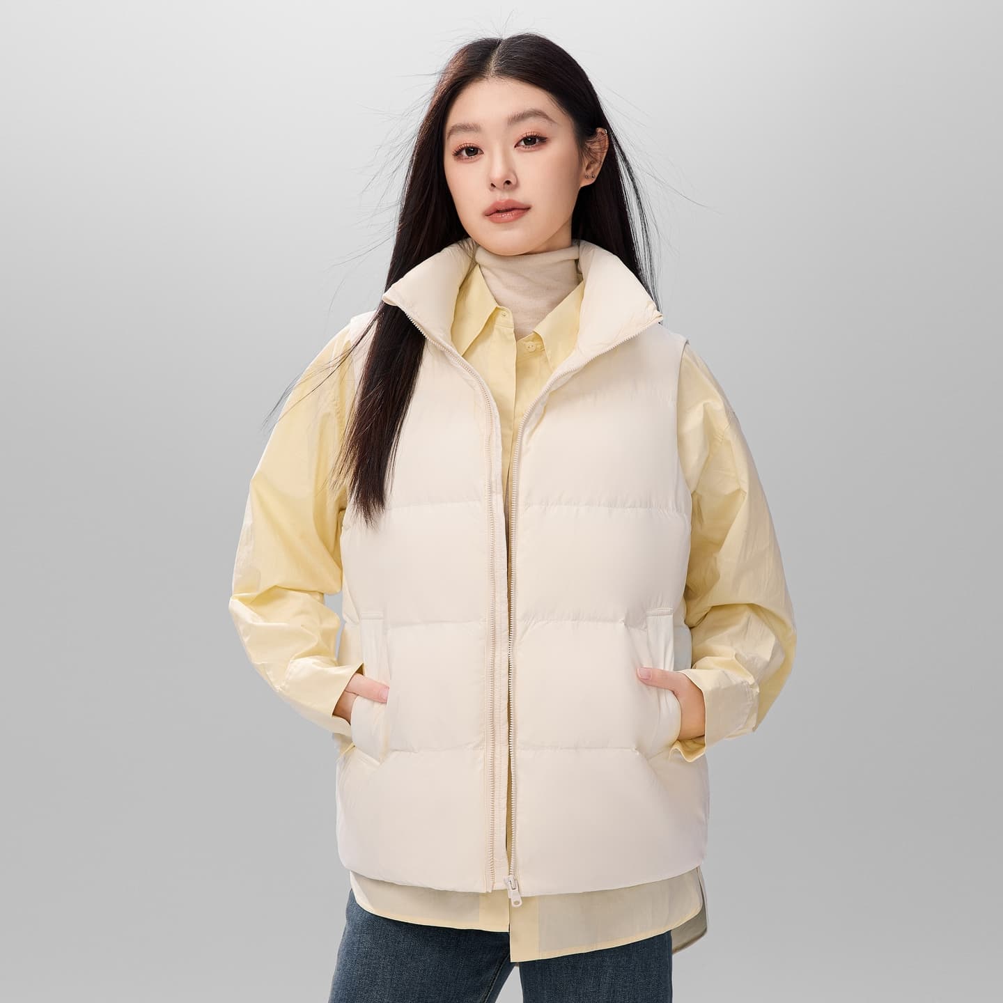 SNOW FLYING First Snow Collection Женские Пуховые жилеты - изображение 2