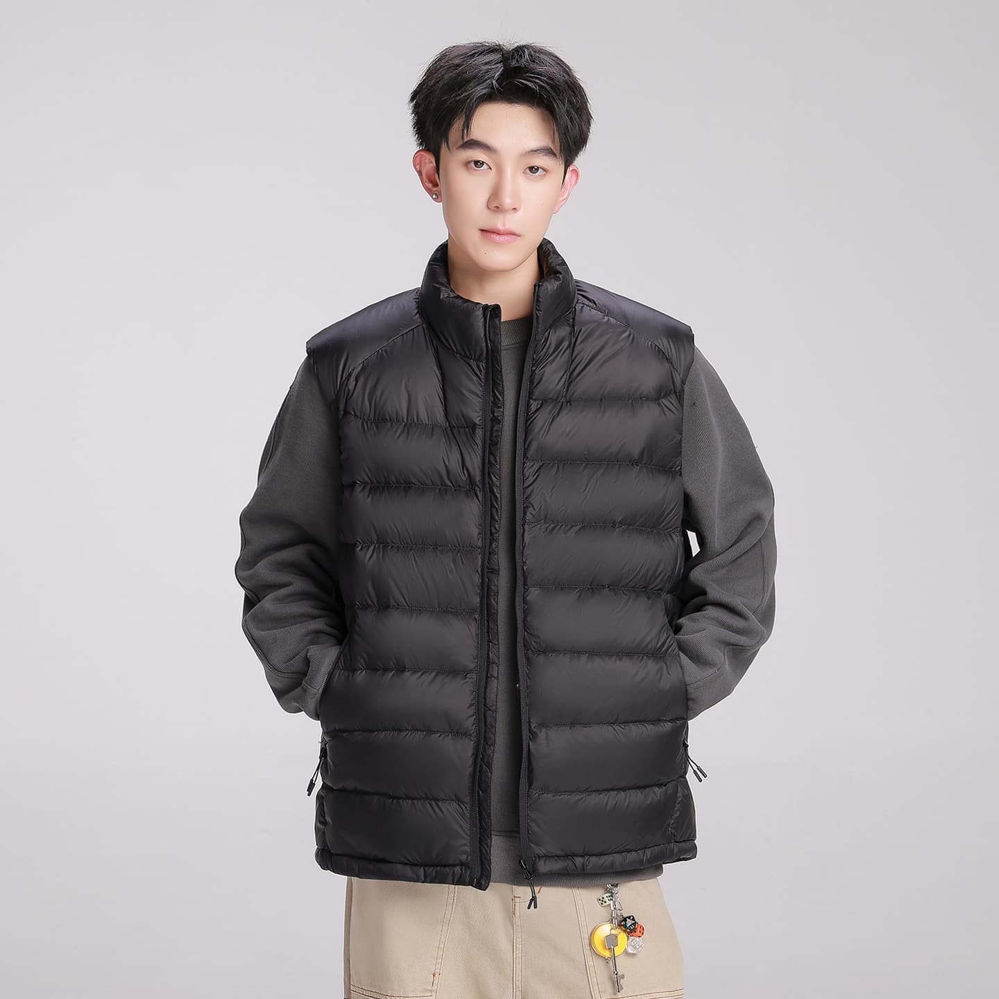 Куртка SNOW FLYING First Snow Collection Мужской Пуховые жилеты - изображение 4