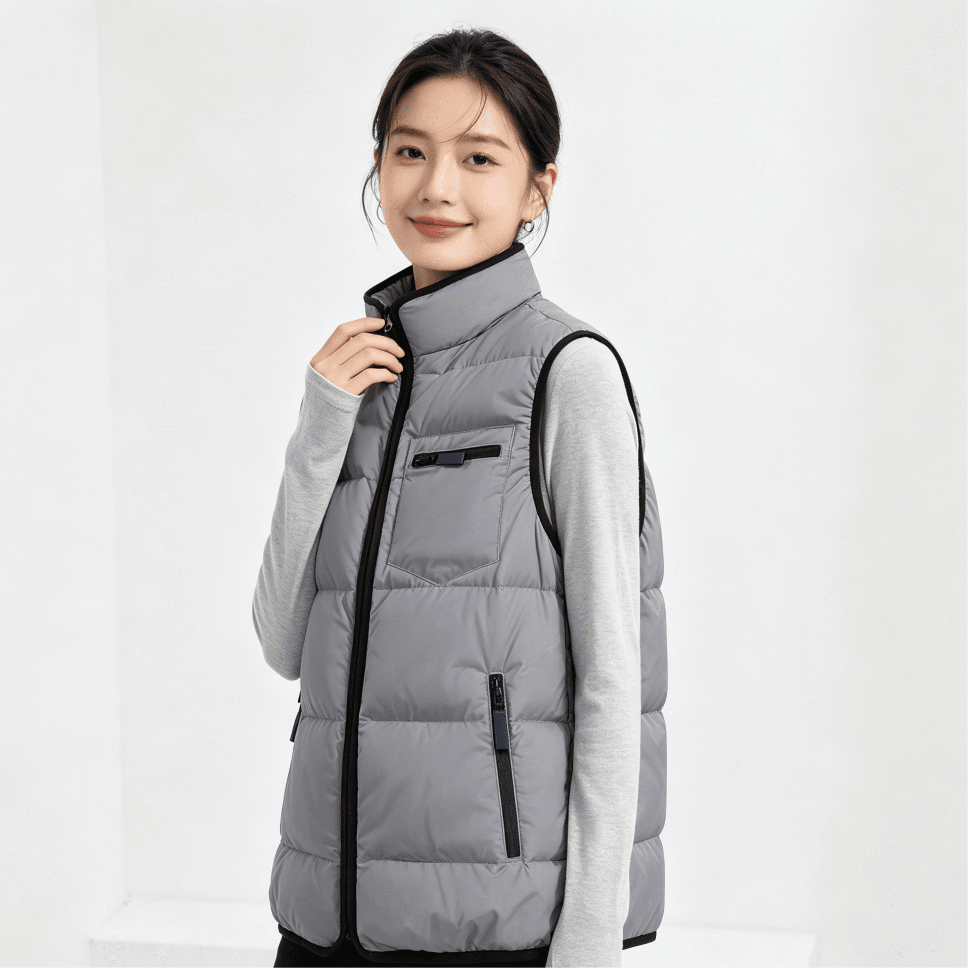 Куртка SNOW FLYING Wind and Snow Collection Унисекс Пуховые жилеты - изображение 4