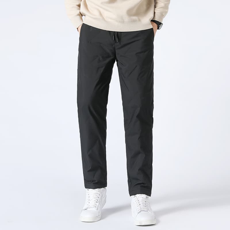 SNOW FLYING Черный мужской Пуховые брюки - изображение 2