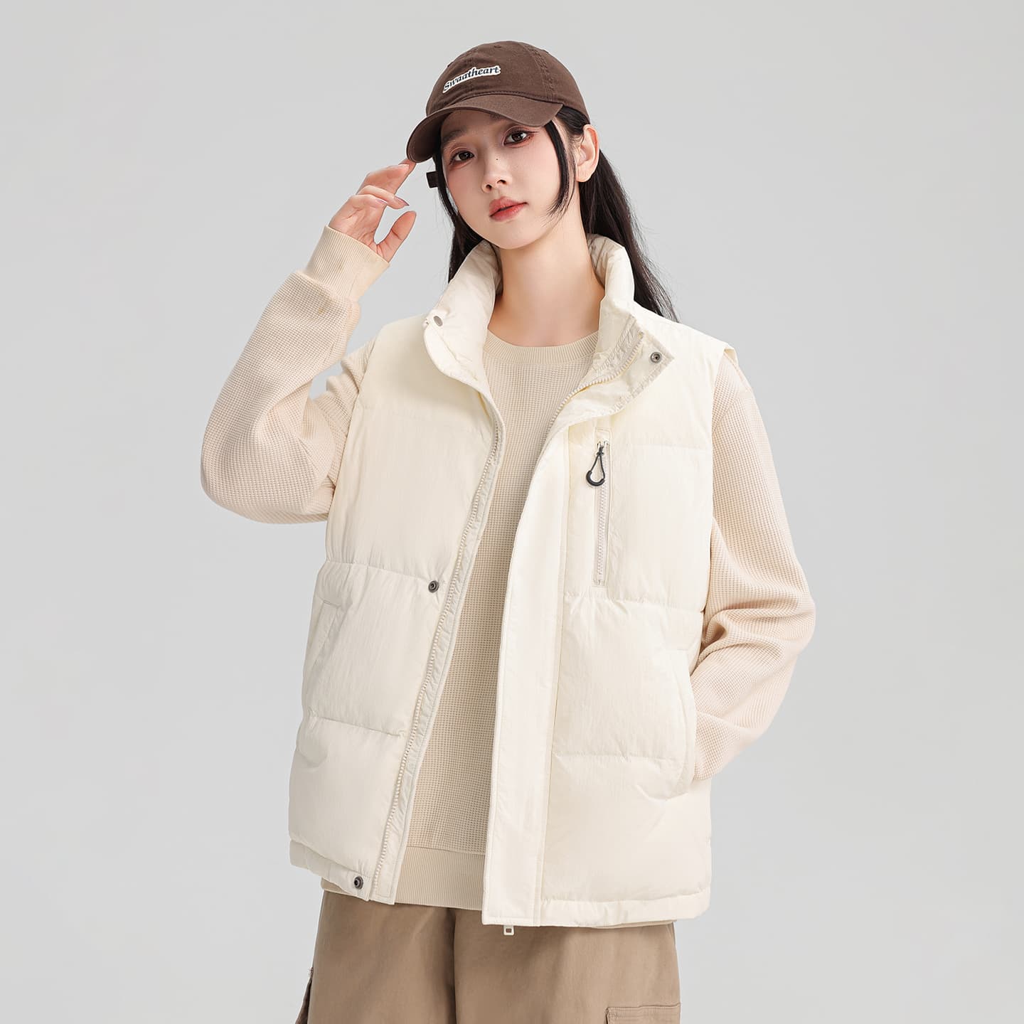 Куртка SNOW FLYING First Snow Collection Унисекс Пуховые жилеты - изображение 3