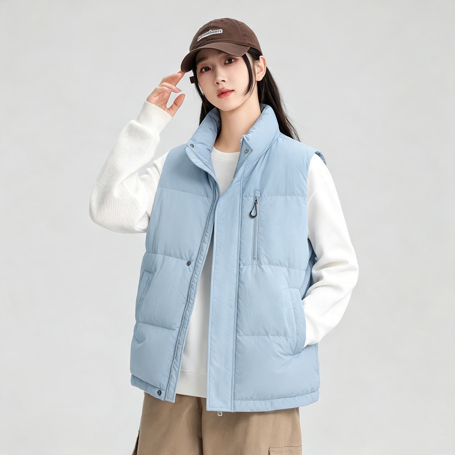 Куртка SNOW FLYING First Snow Collection Унисекс Пуховые жилеты - изображение 2