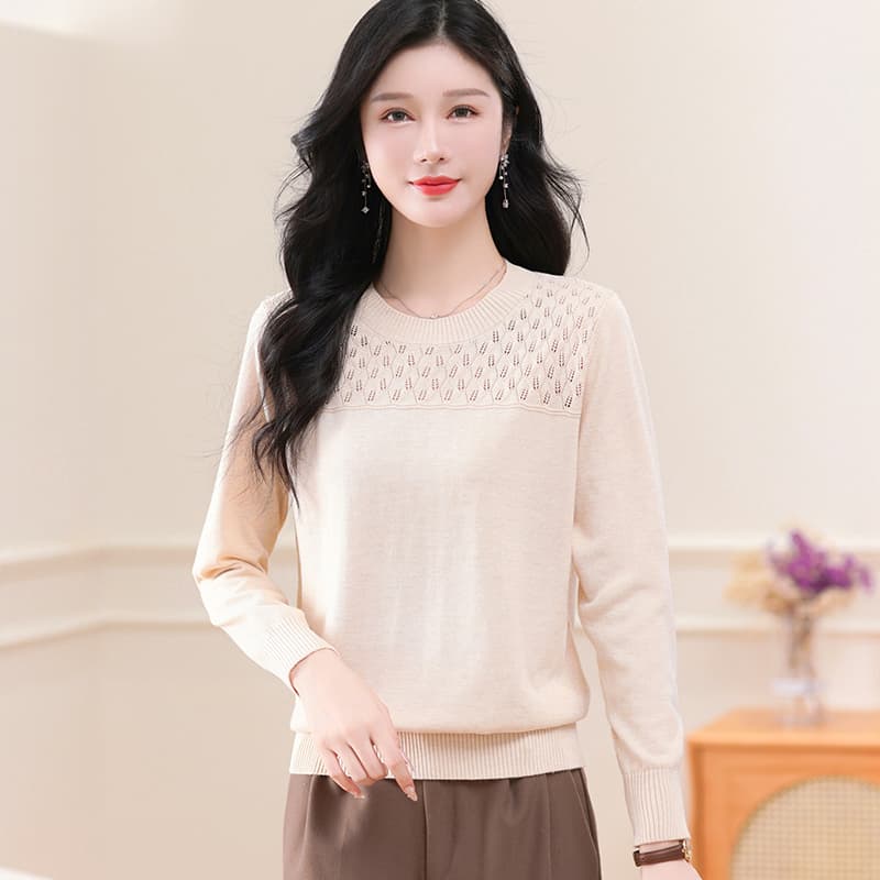 Кофта PIERRE CARDIN Бежевый Женские Трикотаж - изображение 2