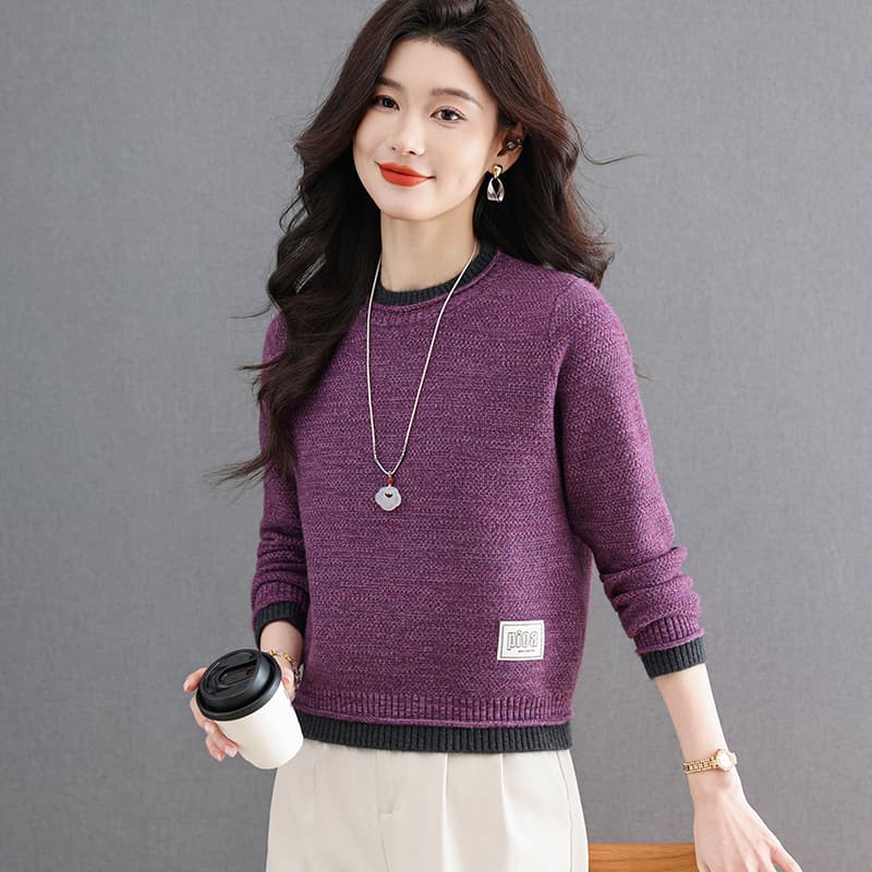 Кофта PIERRE CARDIN Фиолетовый Женские Трикотаж - изображение 2