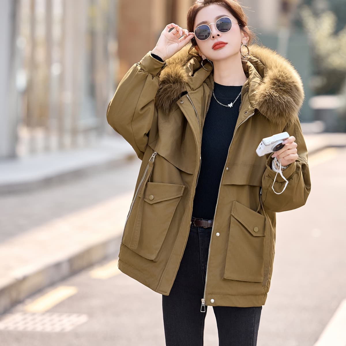 PIERRE CARDIN Кофе Женские Парки - изображение 5