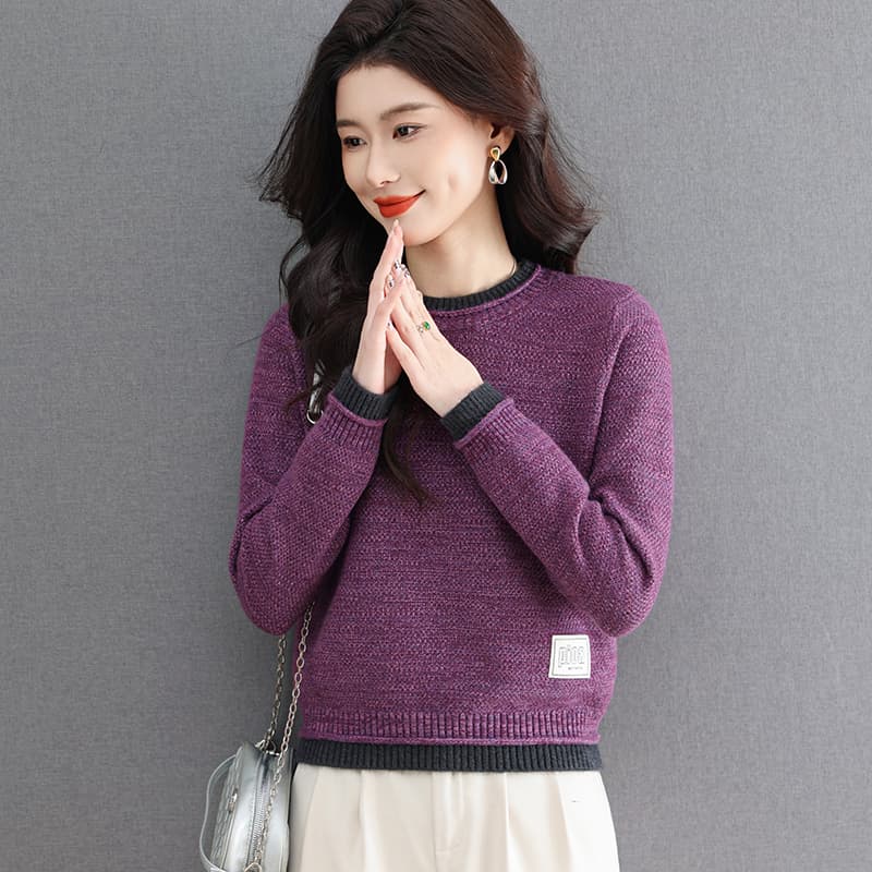 Кофта PIERRE CARDIN Фиолетовый Женские Трикотаж - изображение 4