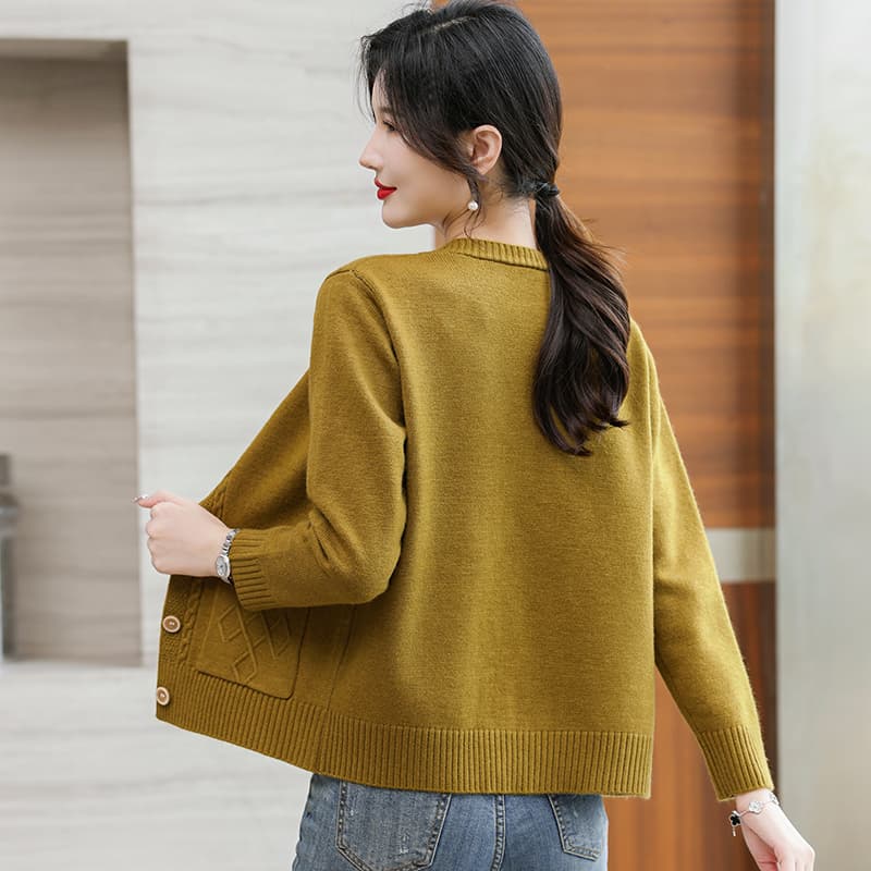 Кофта PIERRE CARDIN Горчичный желтый Женские Трикотаж - изображение 3