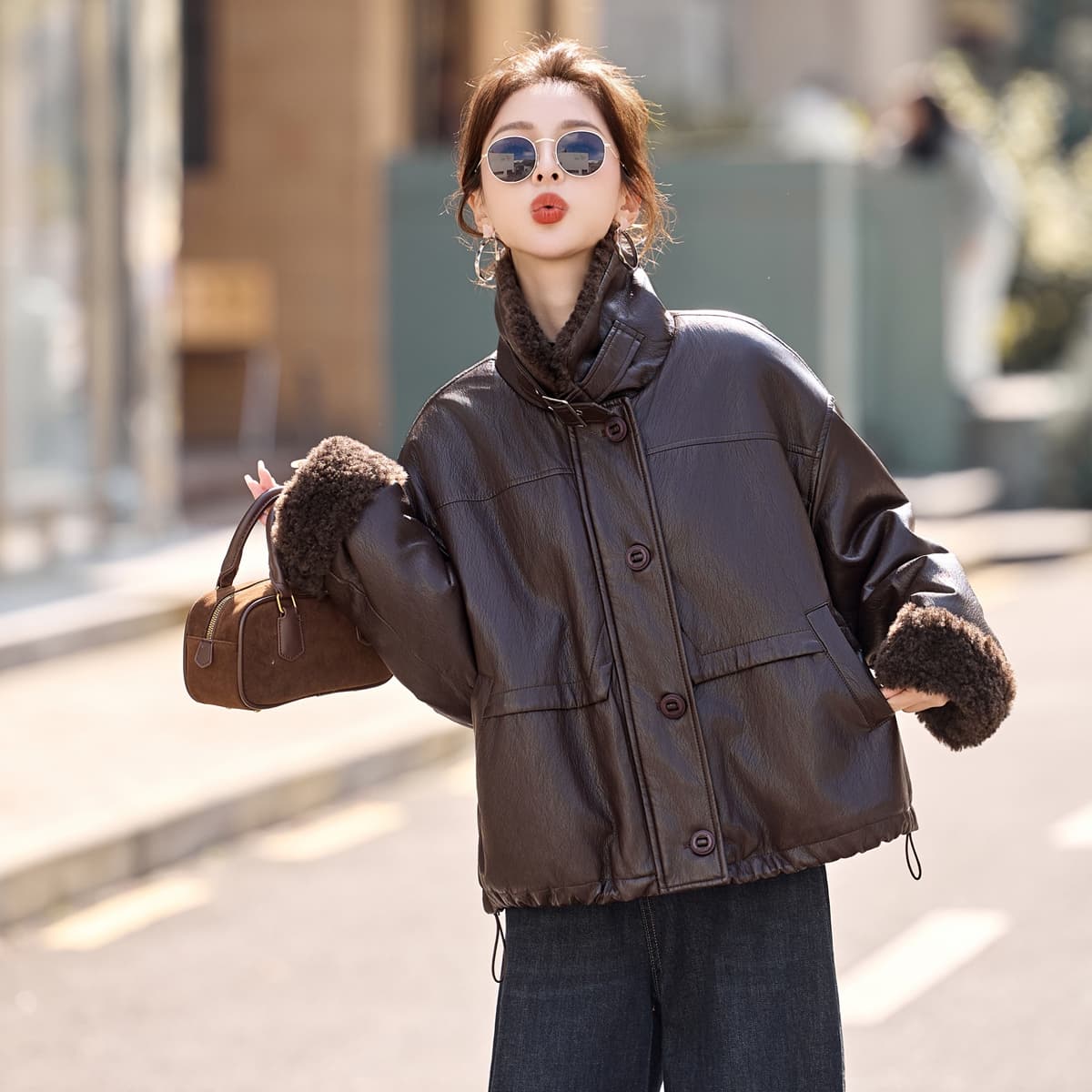 Куртка PIERRE CARDIN Кофе Женские Куртки - изображение 3