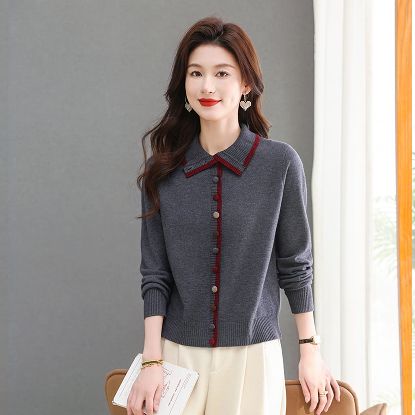 Кофта PIERRE CARDIN Женские Трикотаж - изображение 4