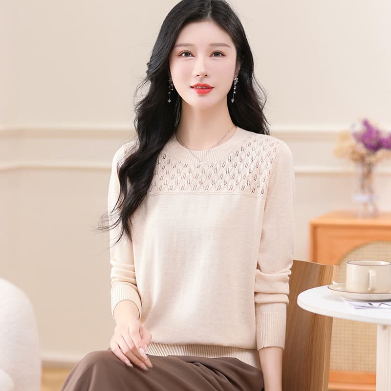 Кофта PIERRE CARDIN Бежевый Женские Трикотаж - изображение 5