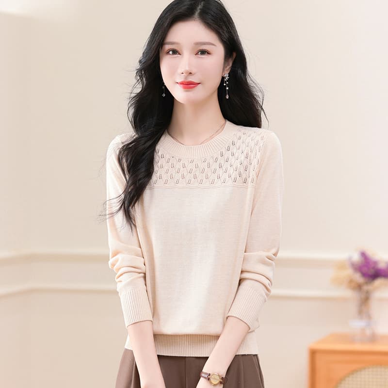 Кофта PIERRE CARDIN Бежевый Женские Трикотаж - изображение 4