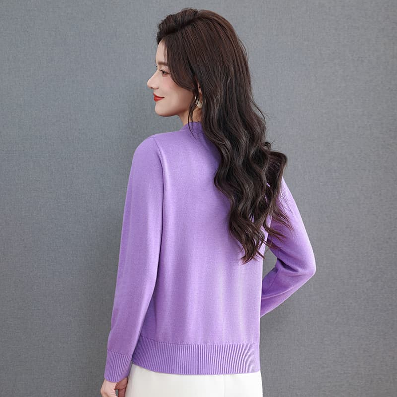 Кофта PIERRE CARDIN Фиолетовый Женские Трикотаж - изображение 3