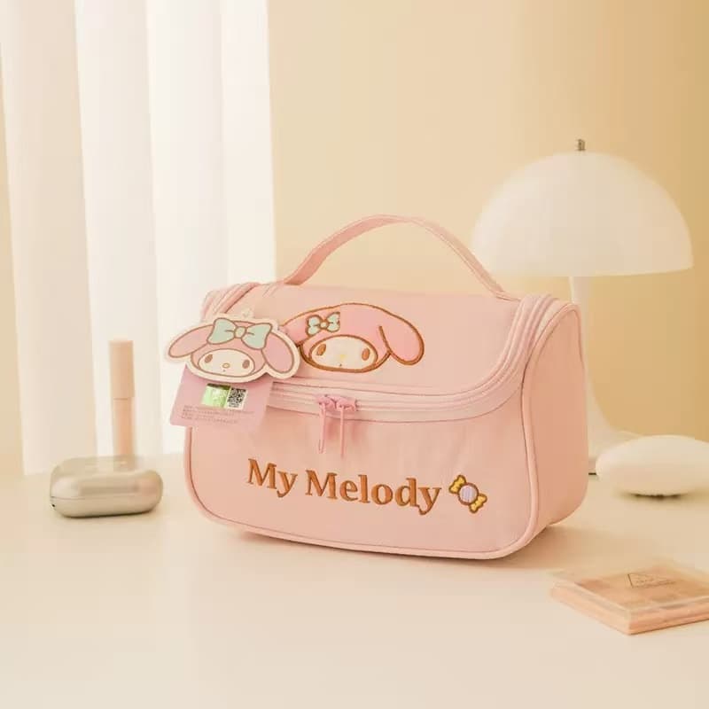 Санрио Полиэфирное волокно Makeup Bag Дорожные органайзеры Женские Многоцветный - изображение 2