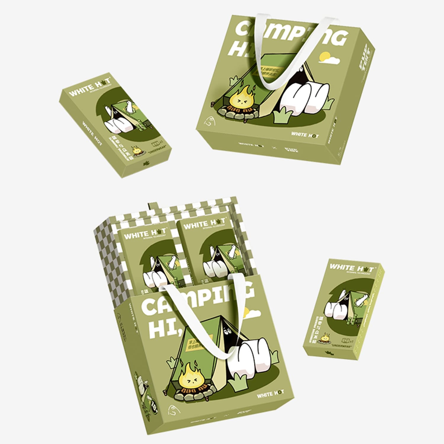 Трусы WHITE HOT PUP TENT - изображение 4