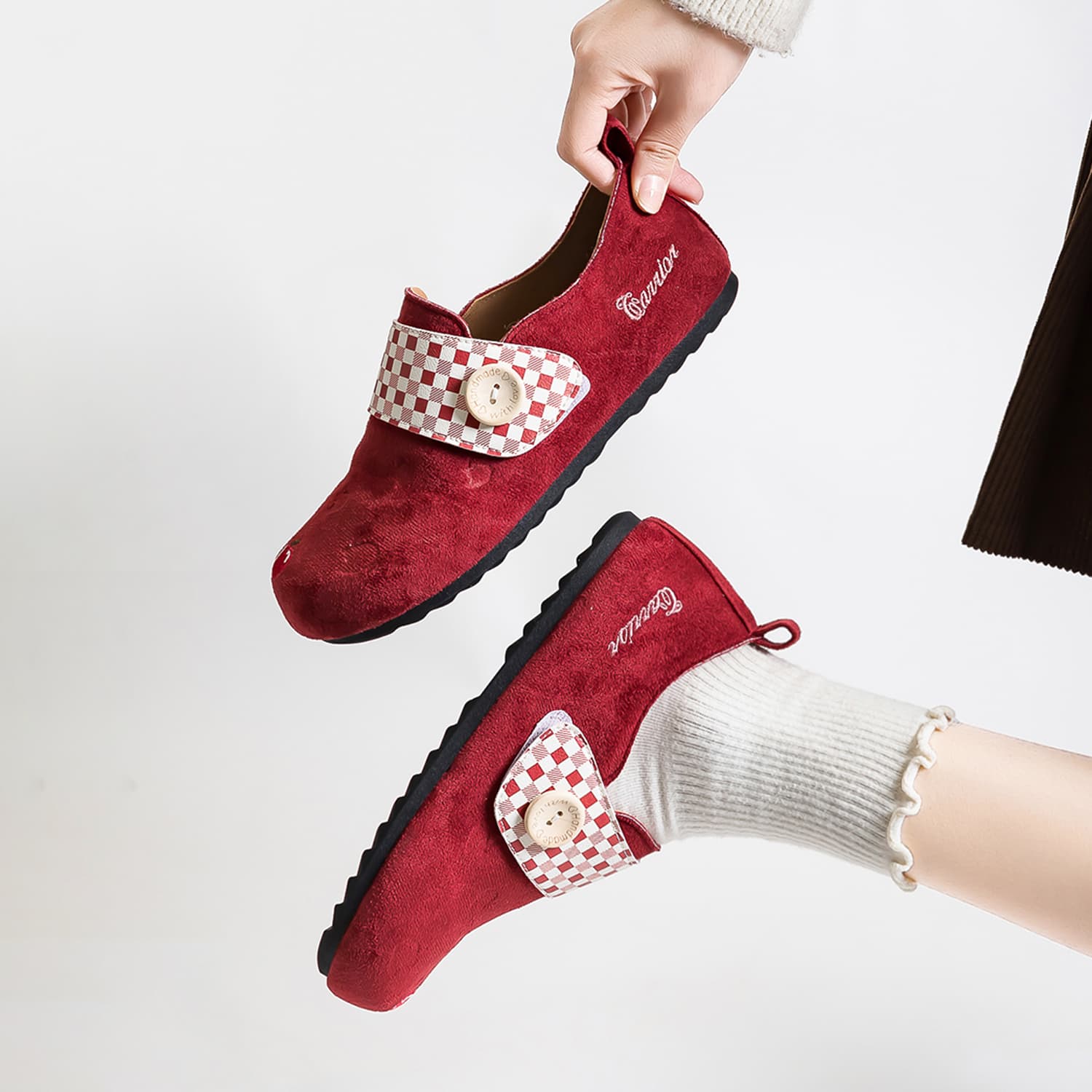 Сандалии Warrior Обувь Birkenstock Женская Элегантность Красная - изображение 7